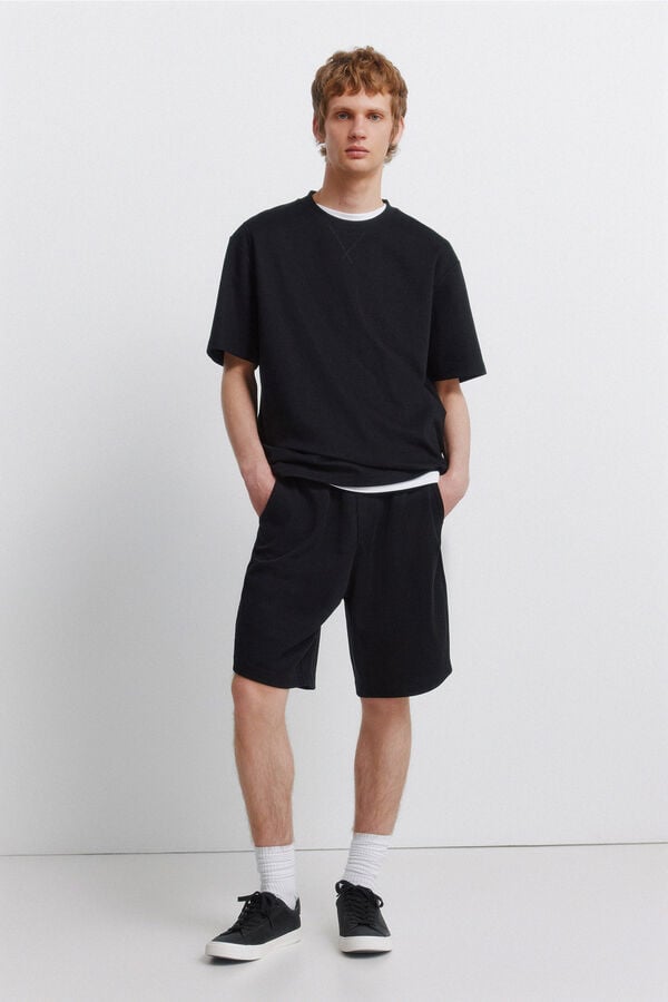 Springfield Waffle T-shirt black