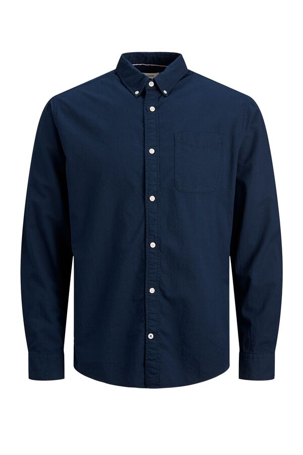 Jack & Jones Regular oxford shirt blue