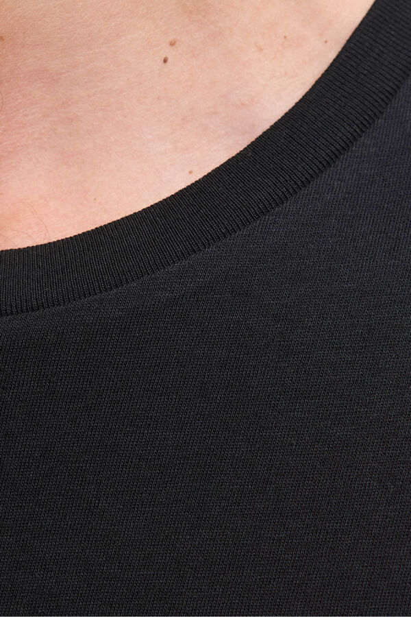 JJ REBEL Regular fit T-shirt Crna