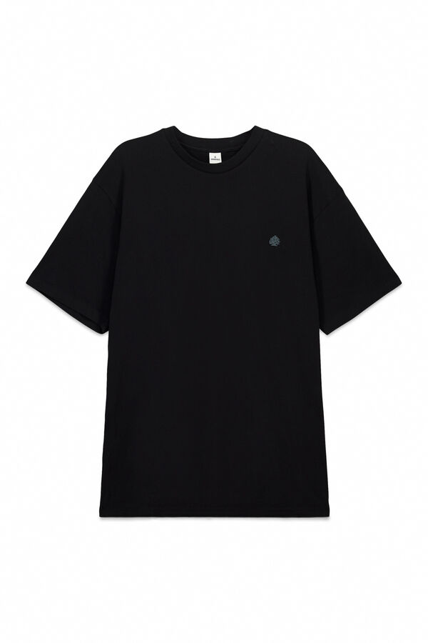 Springfield T-shirt basique logo Springfield noir