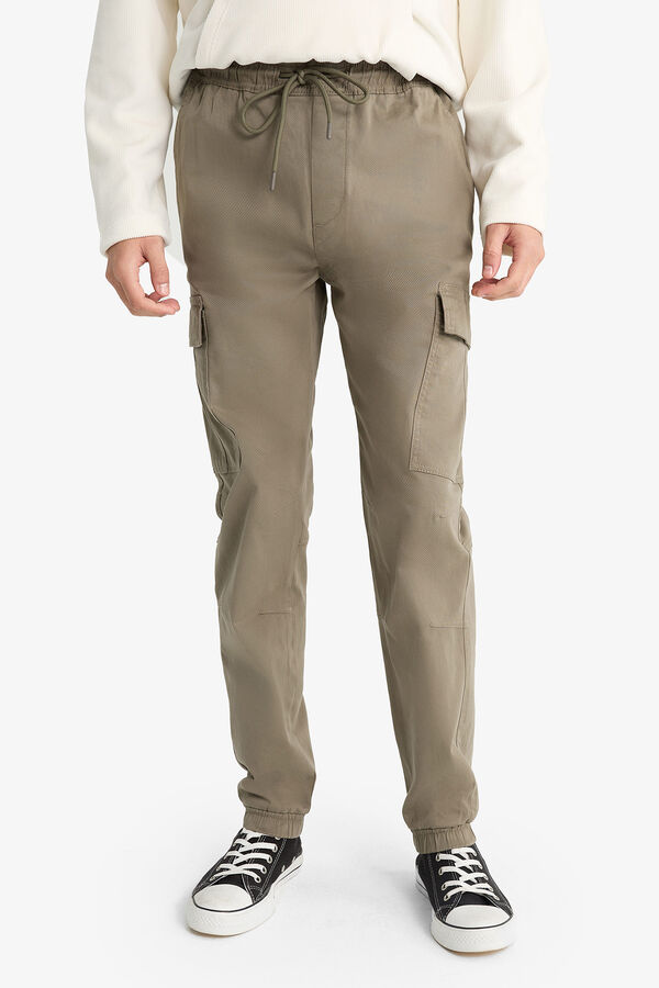 DeFacto Jogger cargo trouser beige