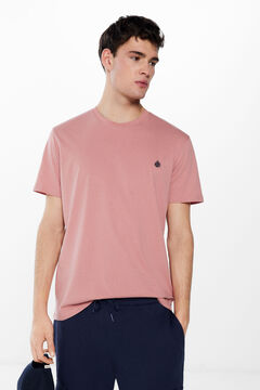 Springfield T-shirt básica árvore rosa