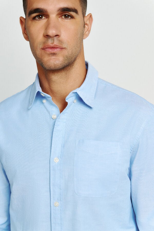 Jack & Jones Oxford casual shirt blue