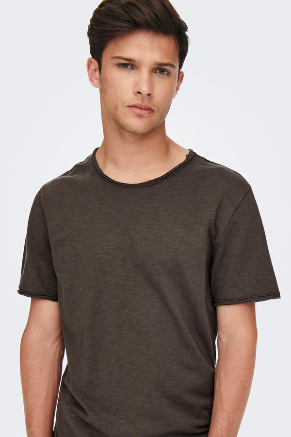 Springfield Short-sleeved T-shirt brown