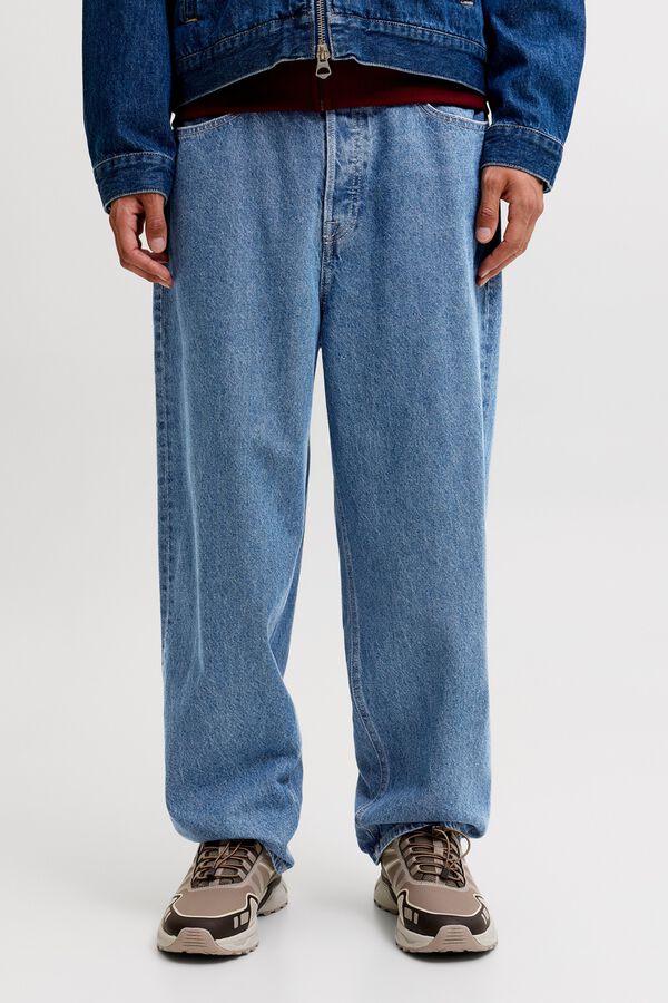 Jack & Jones Loose fit 5 pocket jeans blue