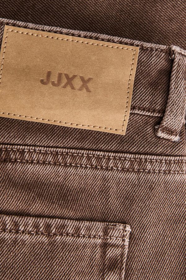 Jack & Jones Shorts denim loose lavados marr&oacute;n