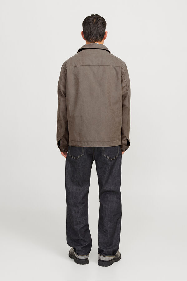 Jack & Jones Suede jacket grey