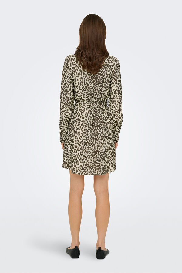 JDY Short fluid short dress grey