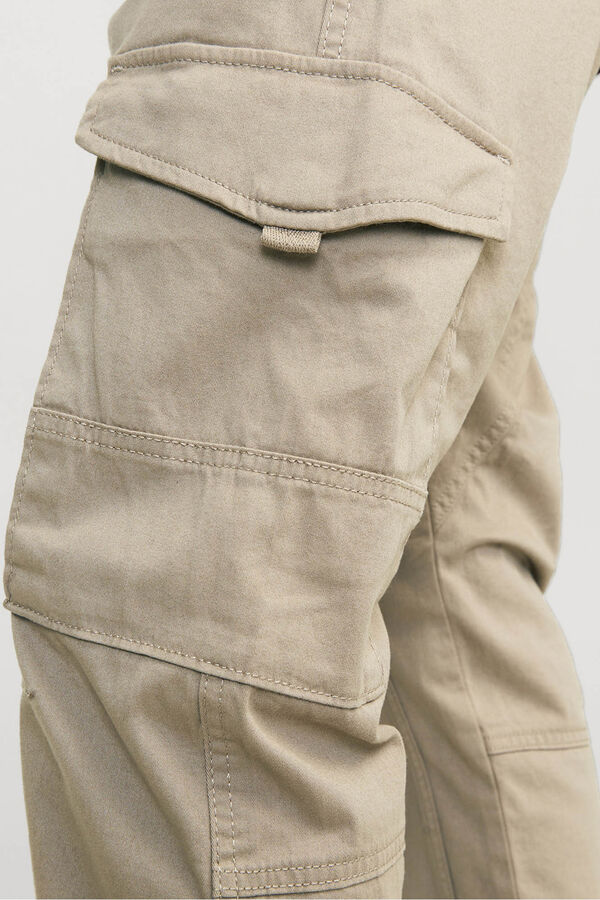 Jack & Jones Slim fit cargo trousers blue