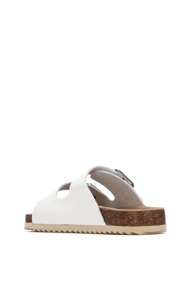 XTI Bio mule sandal white