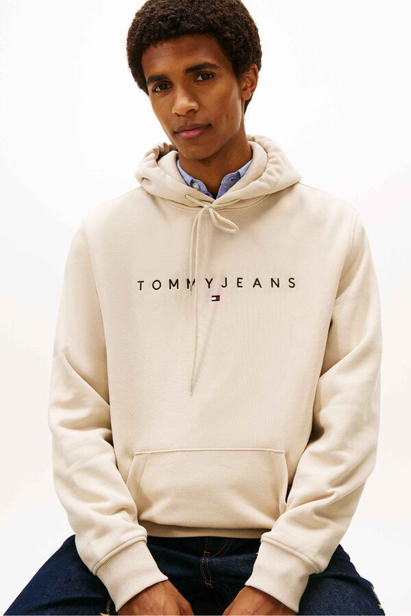 Tommy Jeans Sudadera de corte regular beige