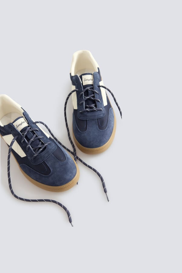 Springfield Laced casual shoes blue