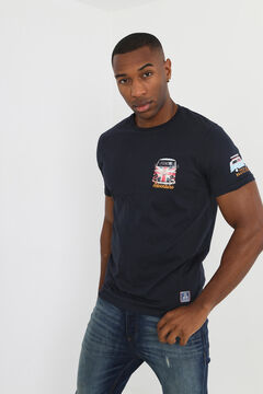 Springfield Camiseta furgonetas manga corta navy