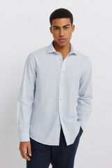 Springfield Linen shirt blue