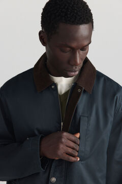 Springfield Parka corta cuello pana