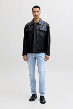 Jack & Jones Slim-Fit-Jeans mit f&uuml;nf Taschen