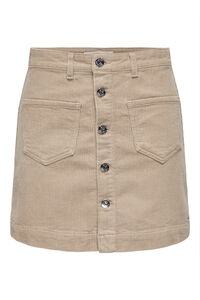 Only Falda corta de pana