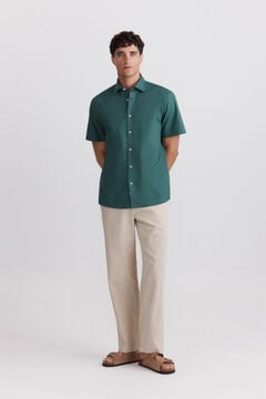 Springfield Chemise oxford &agrave; manches courtes
