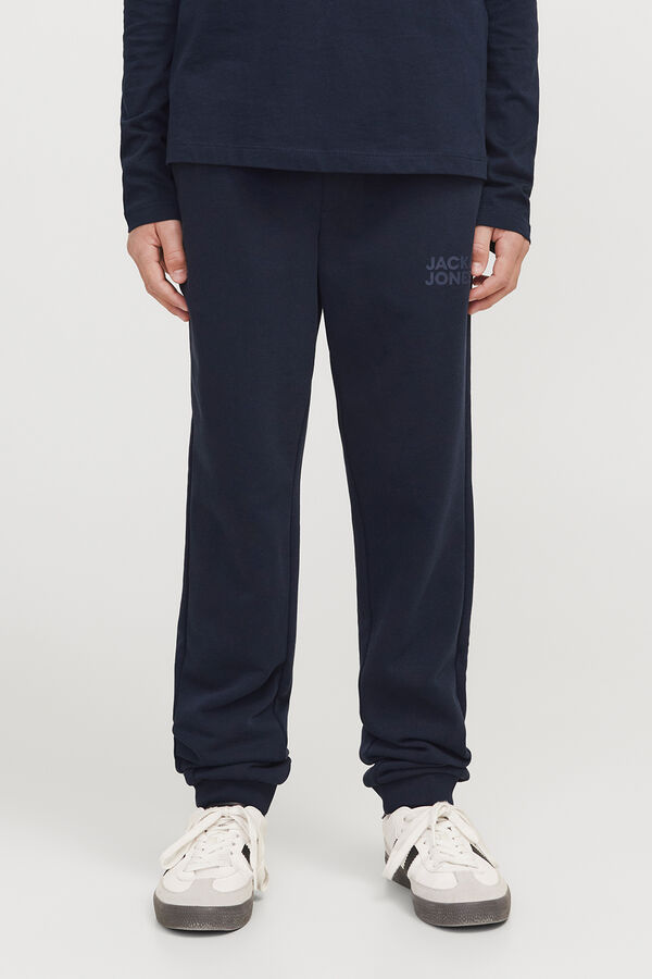 Jack & Jones Junior Cal&ccedil;a jogger desportiva azul