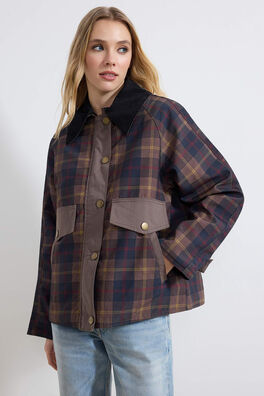 Parka acolchada con capucha