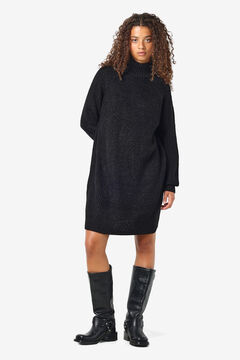 Noisy May vestido punto cuello alto canal&eacute;