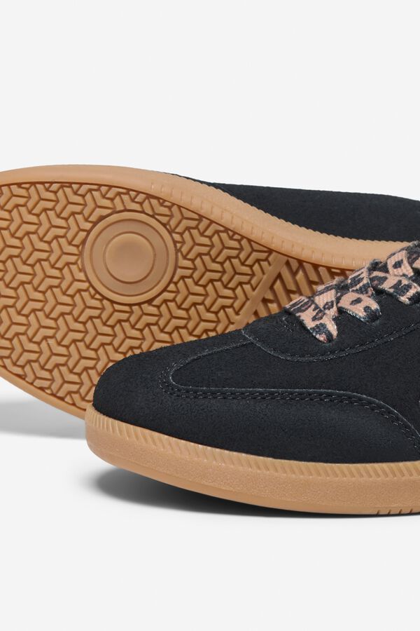 Only Animal print low sneaker noir