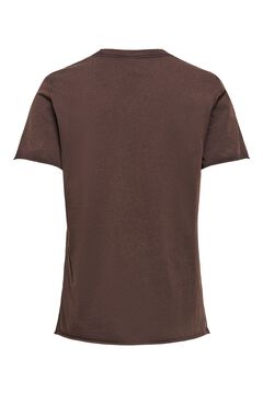 Only T-shirt de manga curta estampada