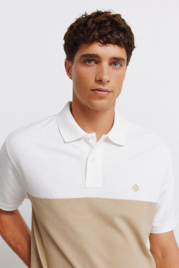 Springfield Polo shirt regular fit grey