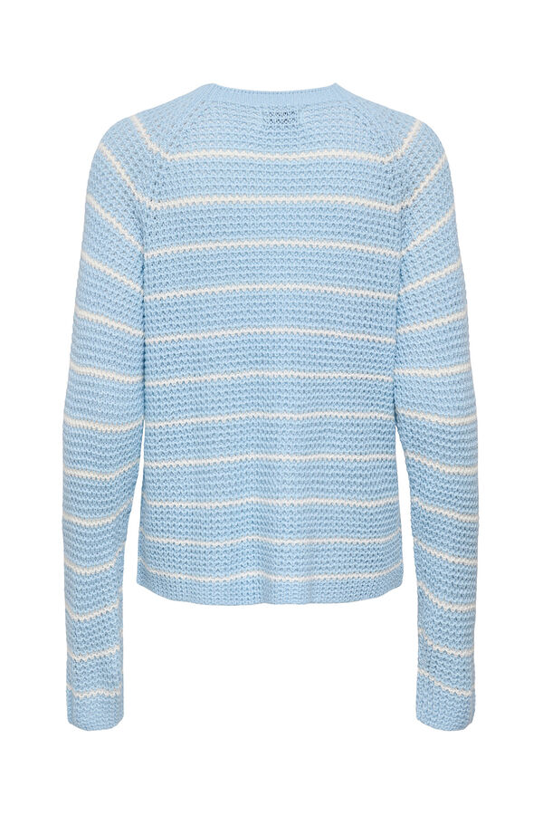 JDY Round neck jumper blue