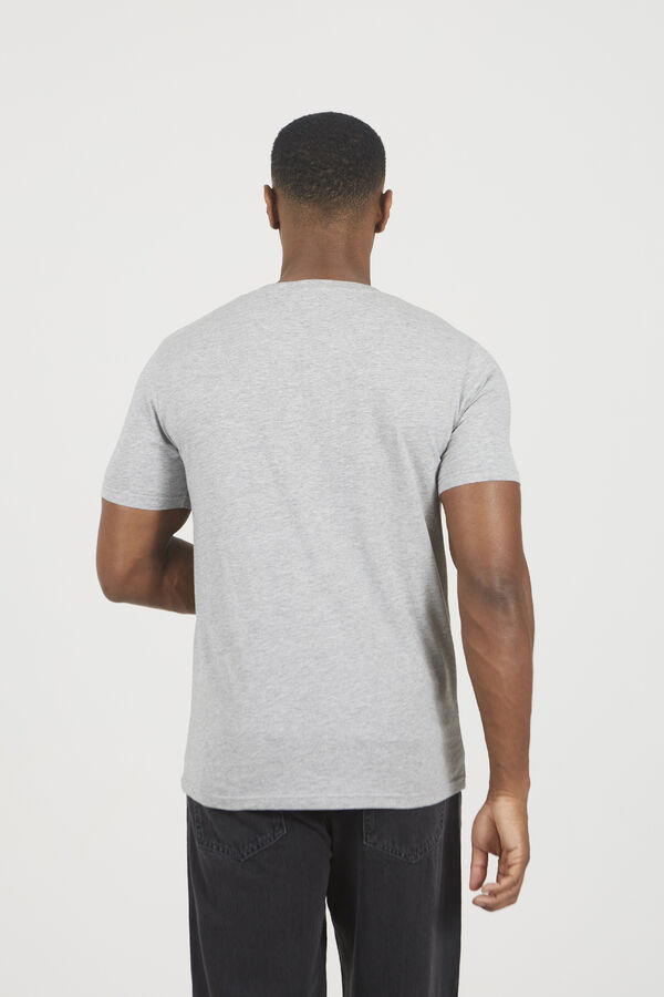 Brave Soul Essential short-sleeved T-shirt grey