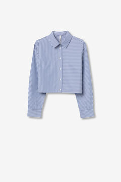 Tiffosi Young Camisa Cropped a rayas