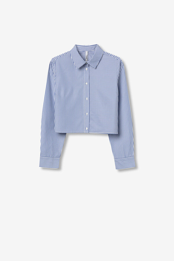 Tiffosi Young riscas Cropped Listrada azul