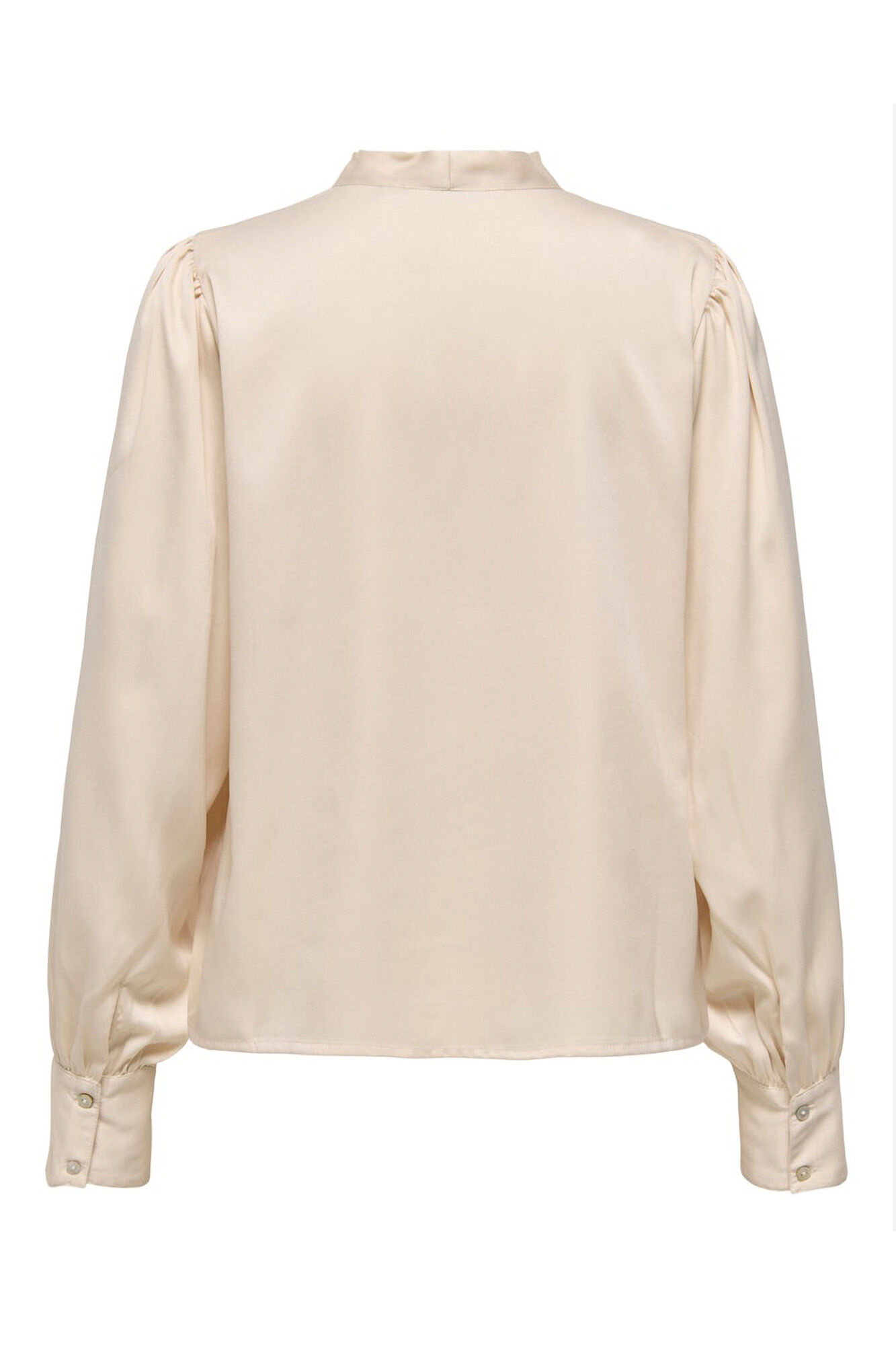 Only Blusa satinada lazo