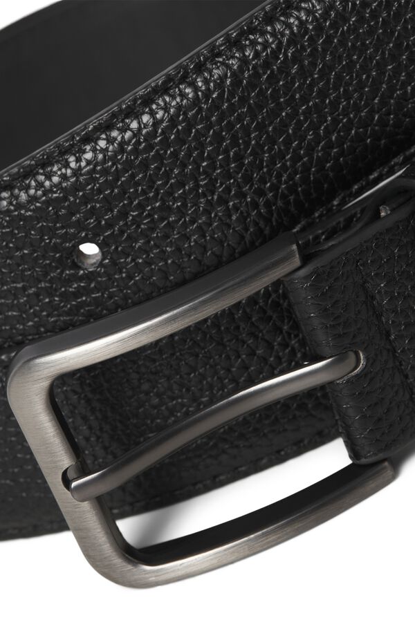 Jack & Jones Faux leather belt black