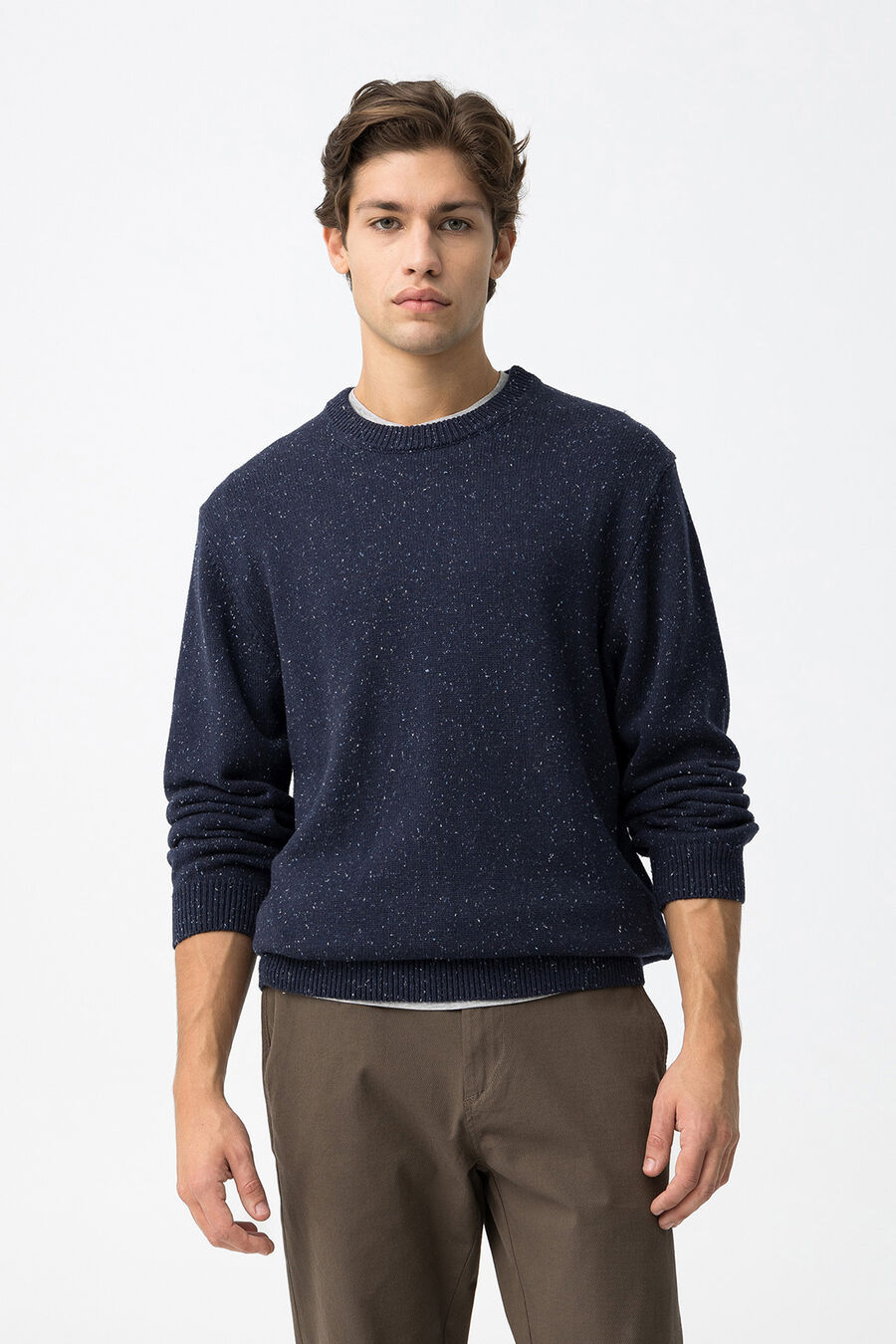 Jersey con Puntos Decorativos