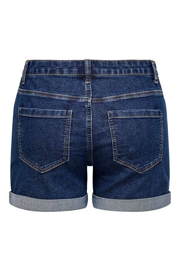 JDY Short vaquero azul