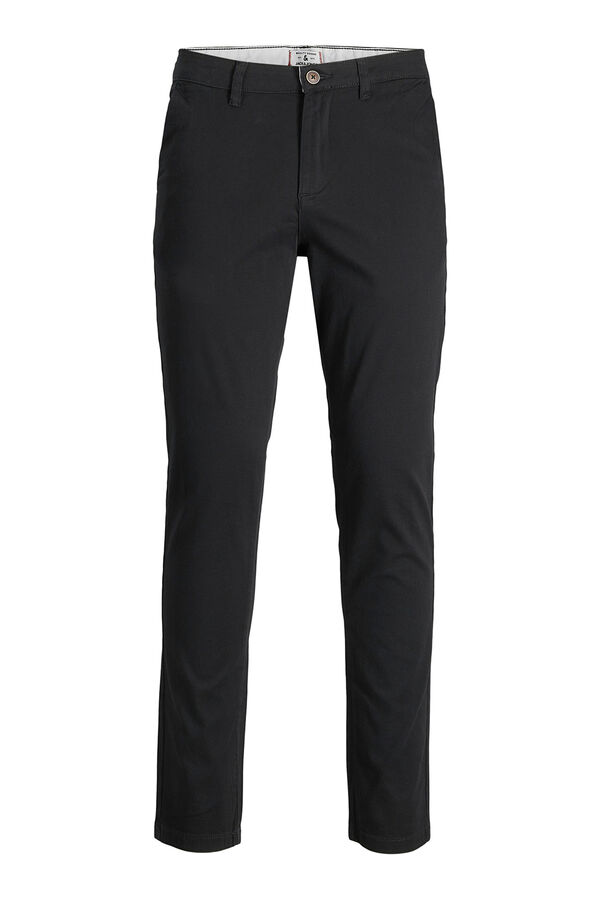Jack & Jones Slim fit chinos black