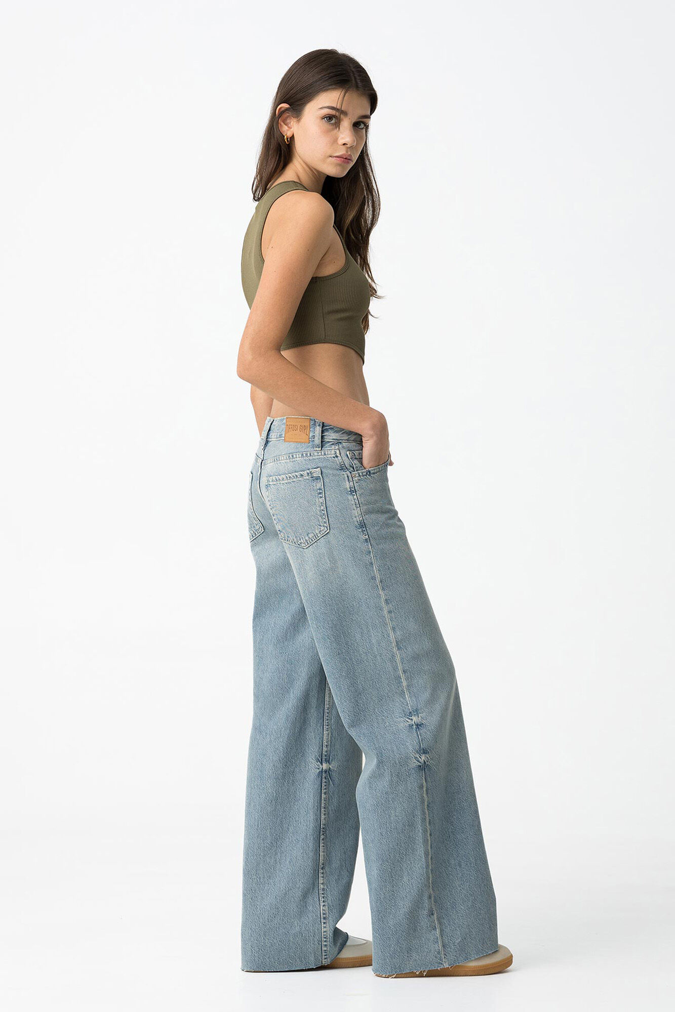 Tiffosi Young Relaxed Wide Leg Jeans
