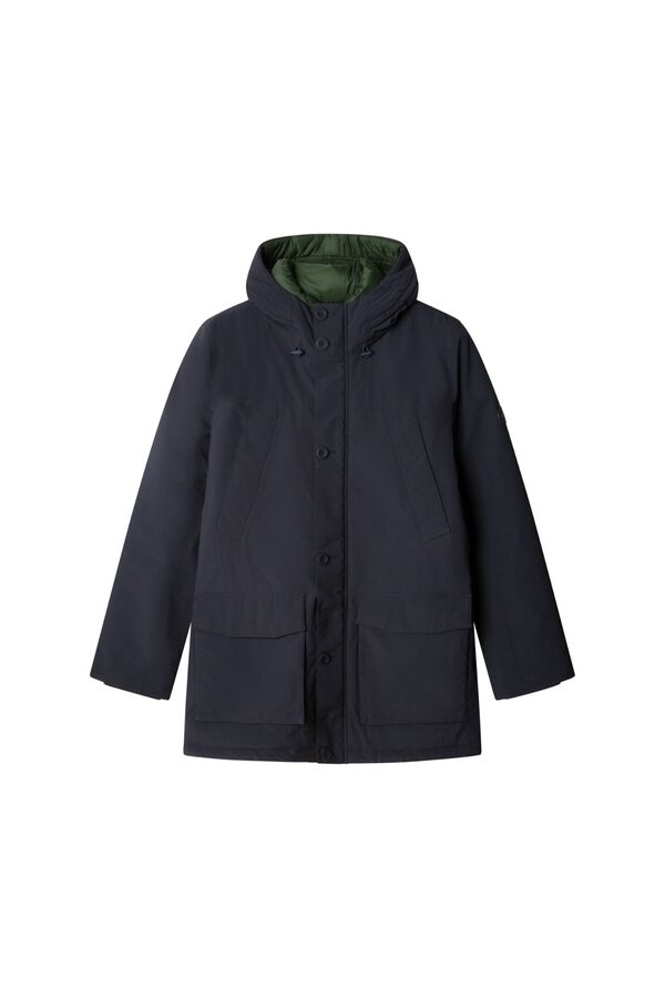 Springfield Thermal puffer parka blue