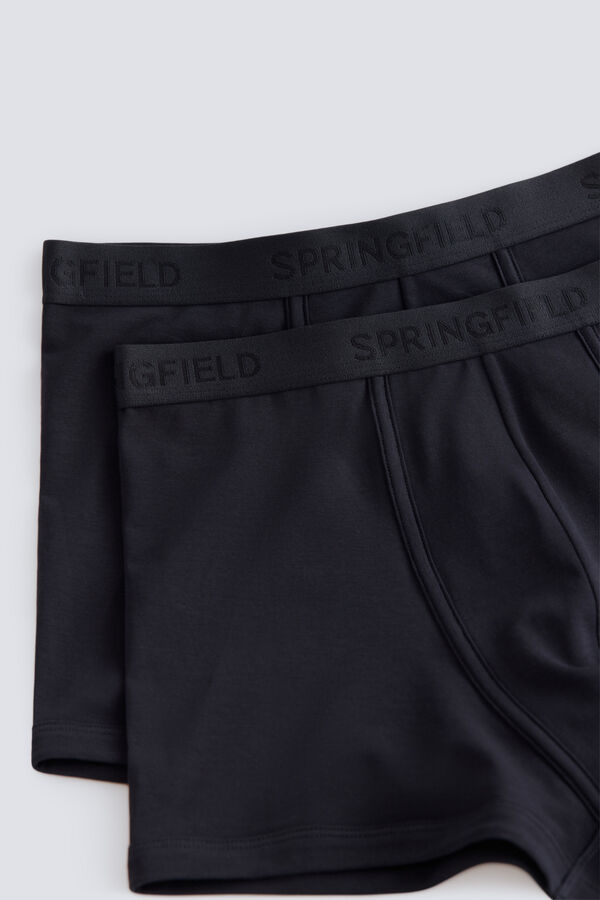 Springfield Pack 2 basic boxers blue