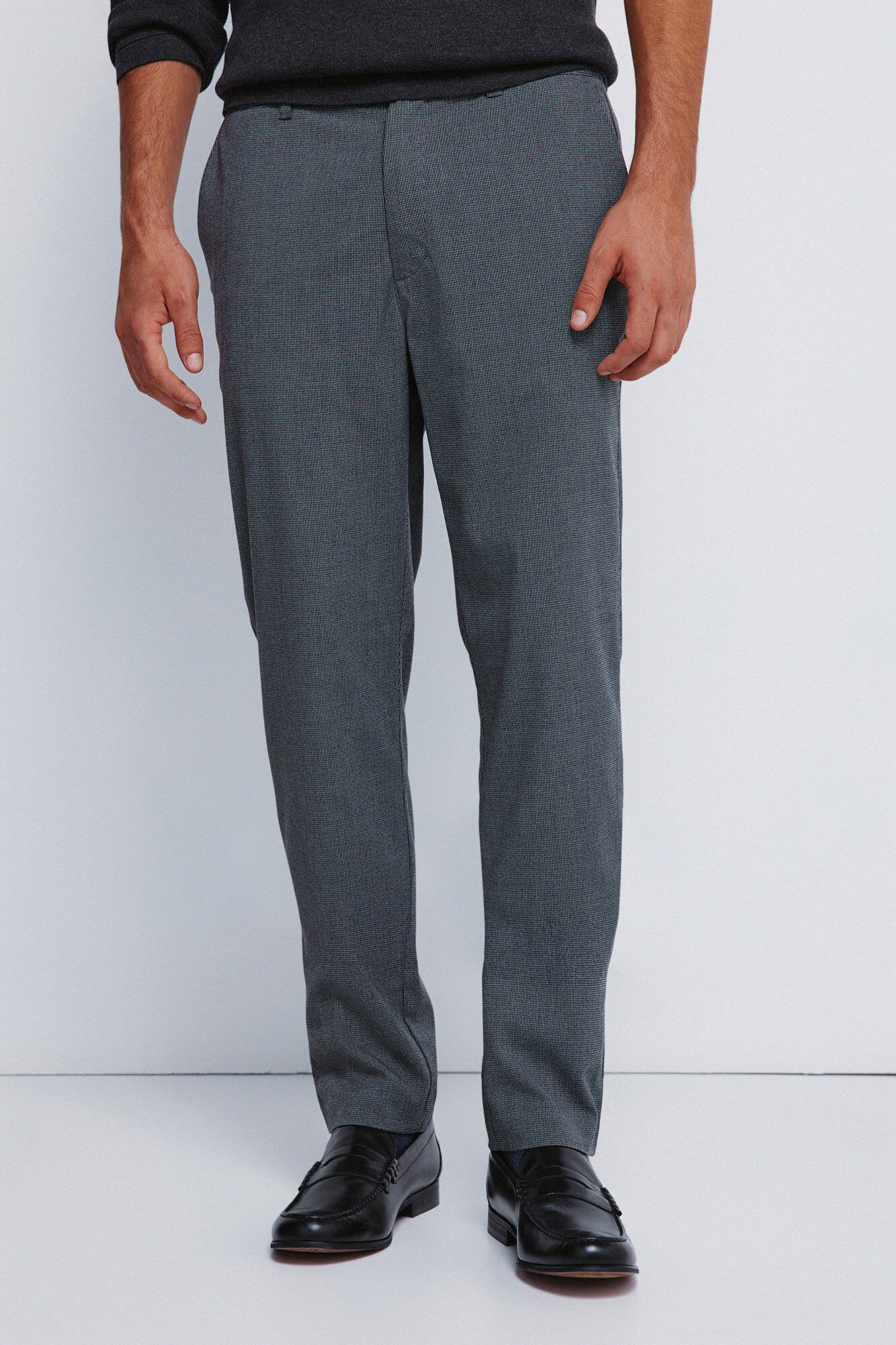 Springfield Slim fit, struktur&aacute;lt nadr&aacute;g