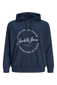 Jack & Jones PLUS Sweatshirt com capuz em algod&atilde;o