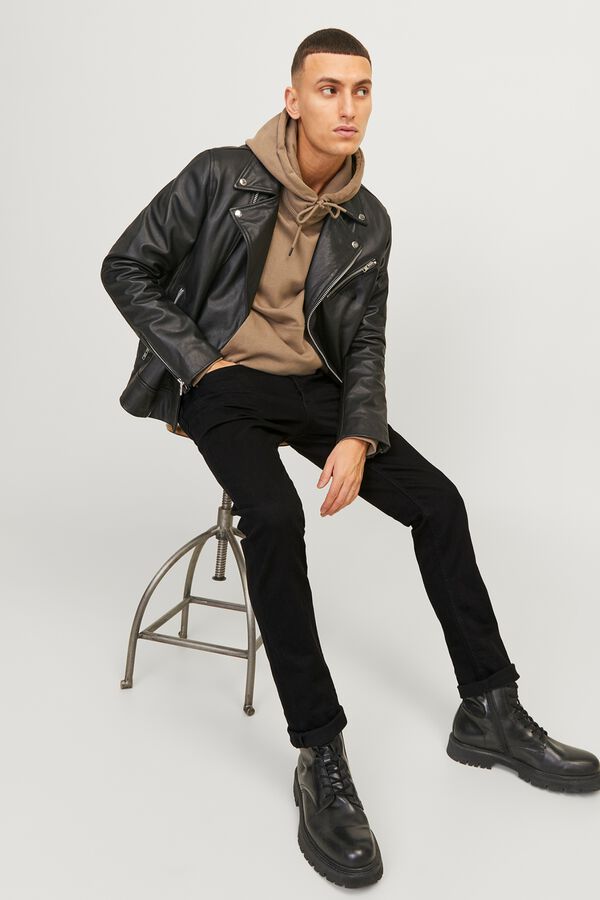 Jack & Jones Five-pocket slim fit jeans black