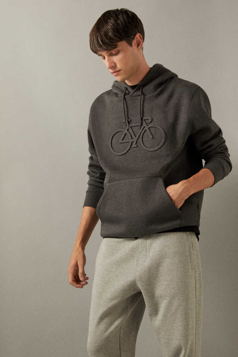 Sweat-shirt hoodie bicyclette, Sweat-shirts pour homme