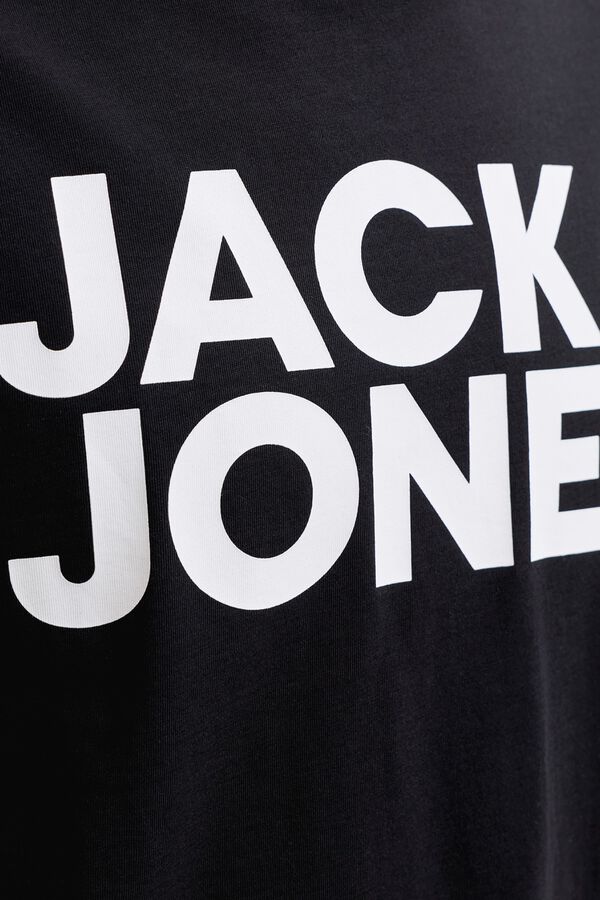 Jack & Jones Logo short sleeve T-shirt grey