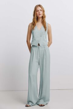 Springfield &Scaron;iroke plisirane pantalone