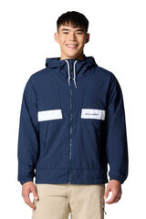 Columbia Hooded windbreaker blue