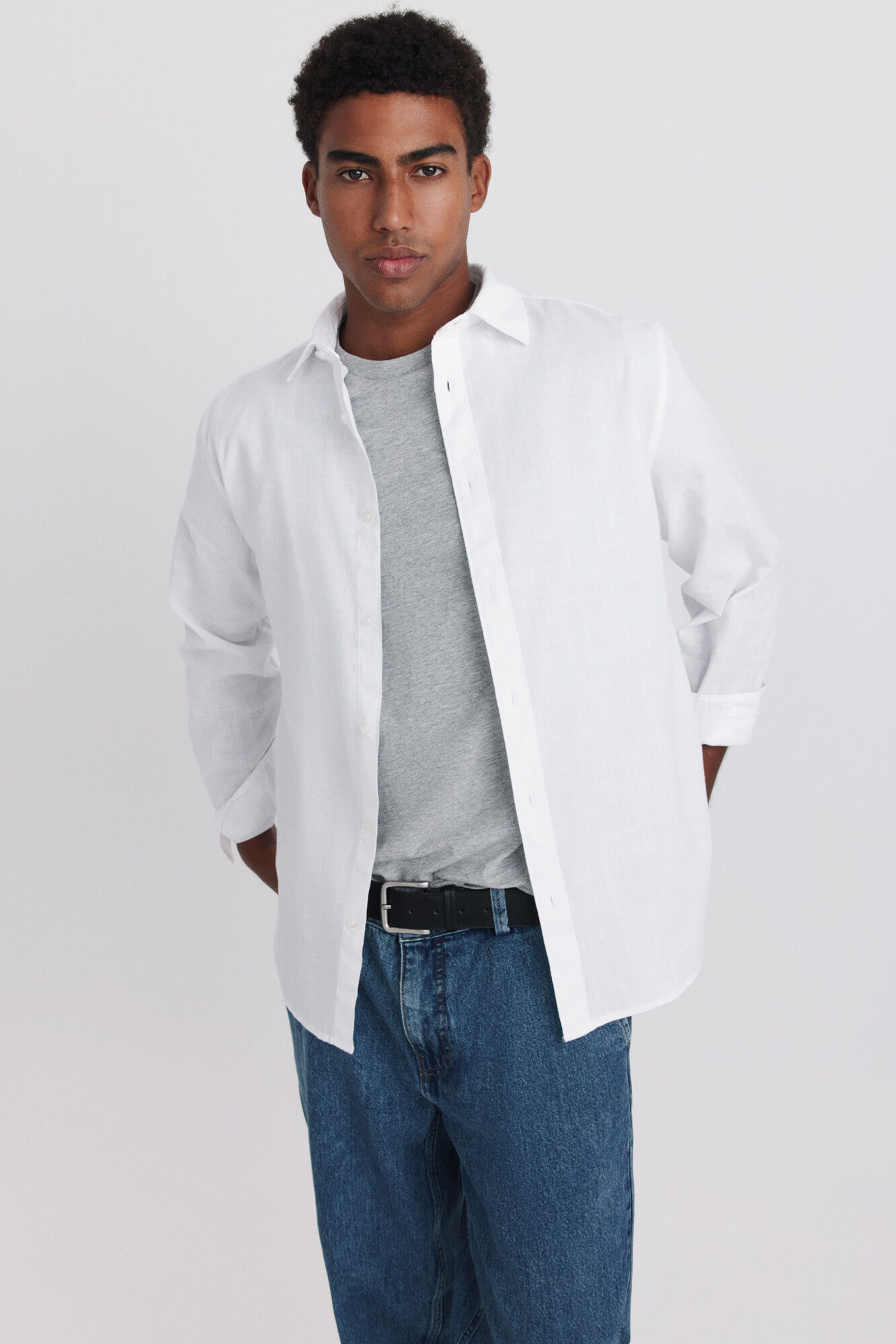Springfield Linen-look shirt