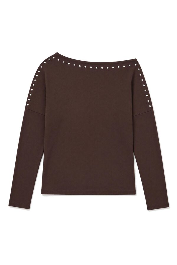 Springfield Studded top brown