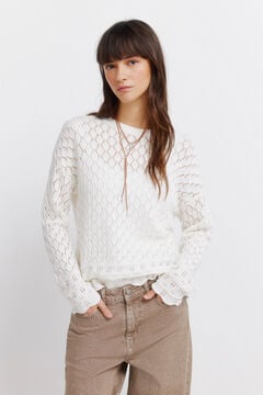 Springfield Camisola malha pointelle